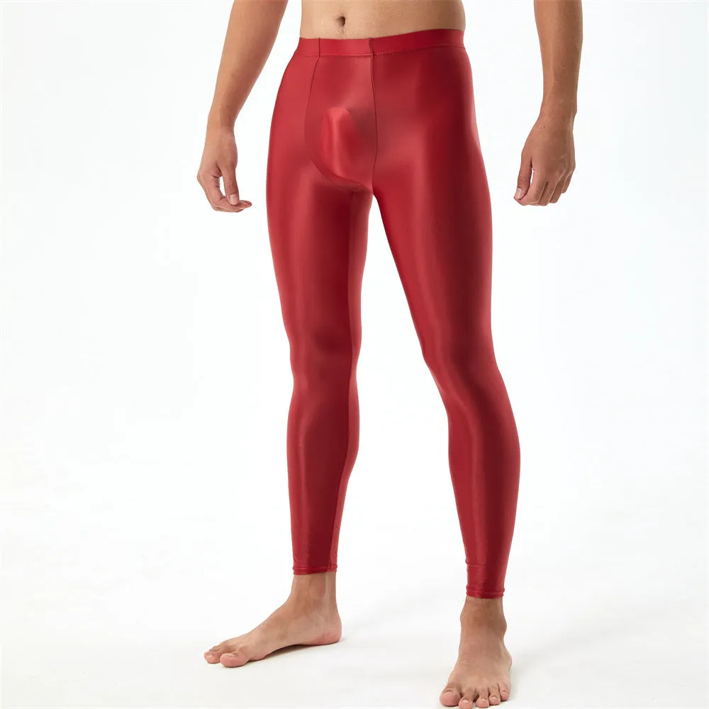 Mens Glossy Pants