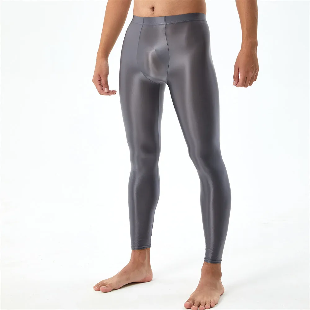 Mens Glossy Pants