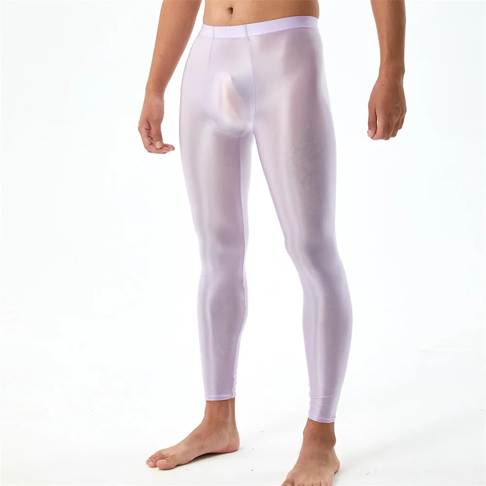 Mens Glossy Pants