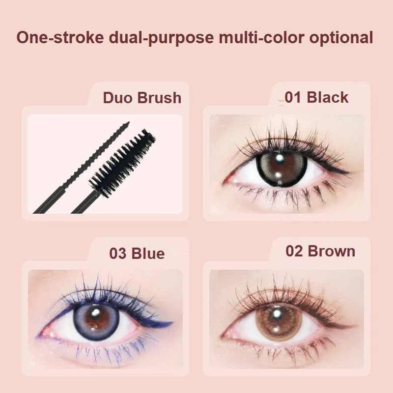 MLEN DIARY Waterproof Dou Mascara 米兰日记双头睫毛膏防水不易晕染