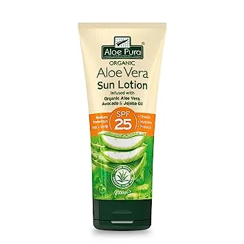 Optima Aloe Pura® Aloe Vera Sun Lotion SPF25 200ml