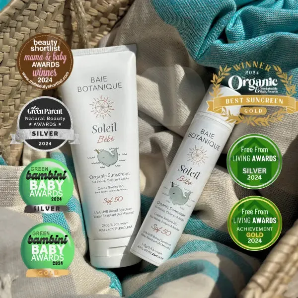 Organic Mineral Sunscreen Baby & Children SPF 50