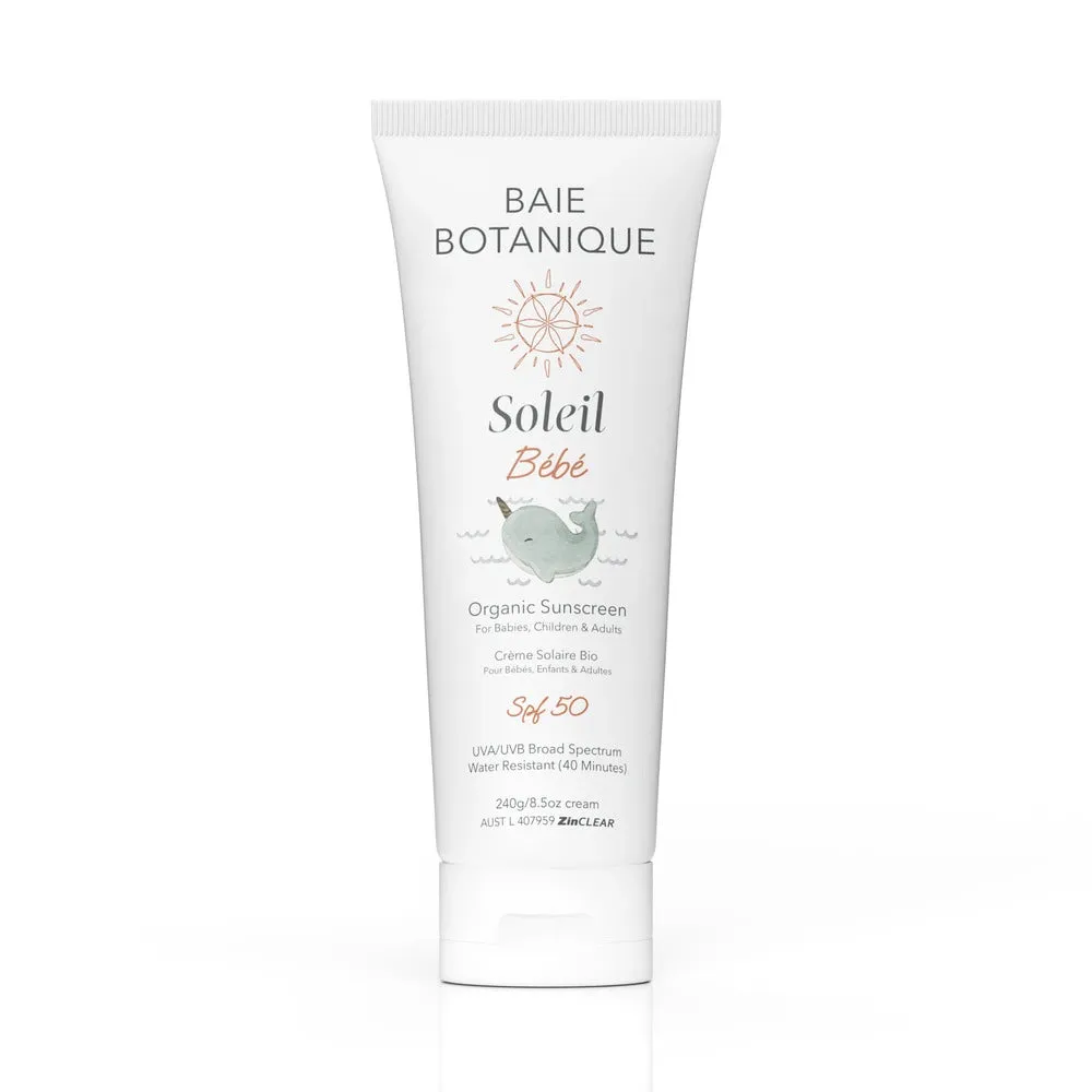 Organic Mineral Sunscreen Baby & Children SPF 50