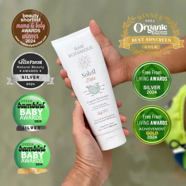 Organic Mineral Sunscreen Baby & Children SPF 50
