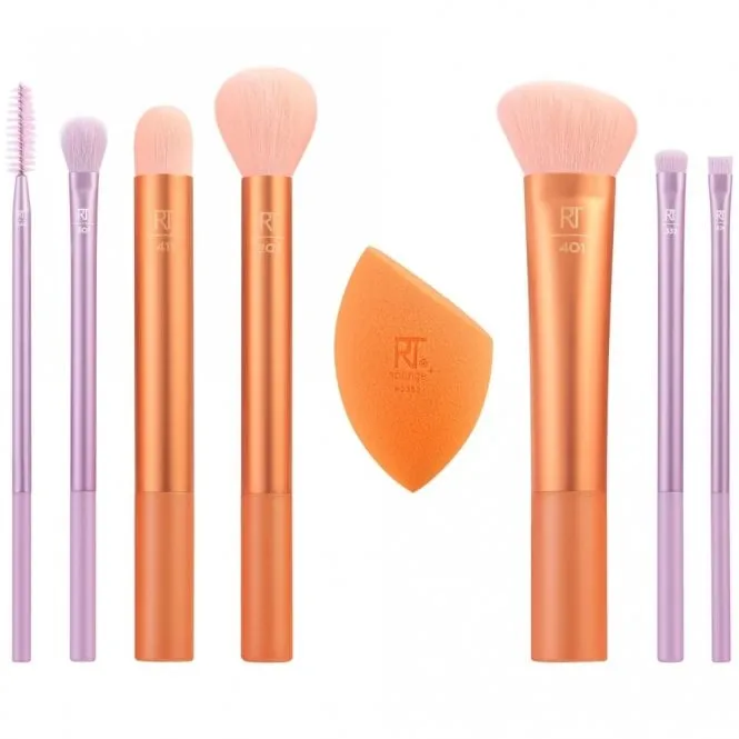 Real Techniques Level Up 8 Piece Makeup Brush & Sponge Set