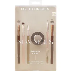 Real Techniques New Nudes Daily Swipe 6 Piece Eye Set