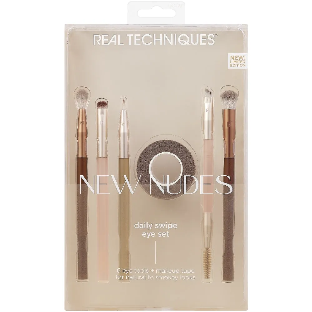 Real Techniques New Nudes Daily Swipe 6 Piece Eye Set