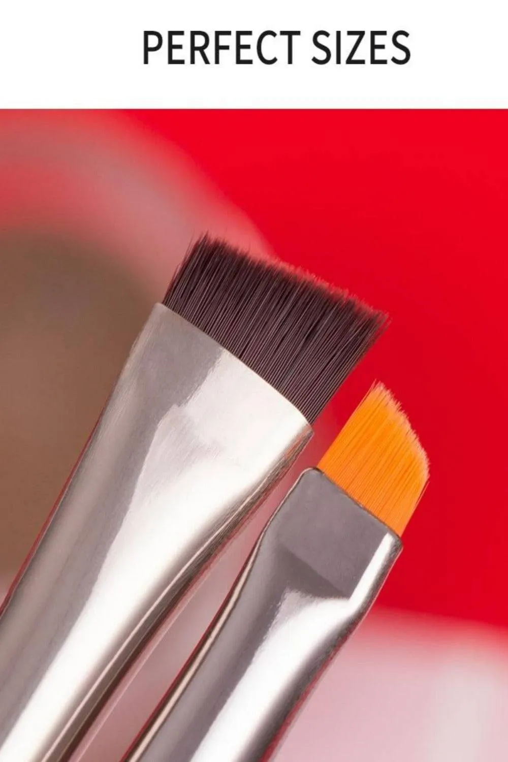 Red Professional Makeup Brush Set