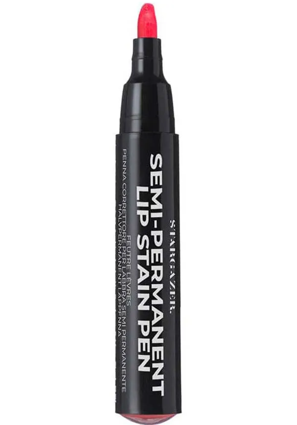 Red | SEMI-PERMANENT LIP STAIN PEN