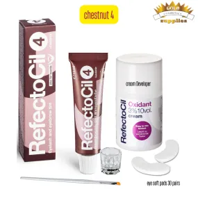 Refectocil Brow & Lash Tint No. 4 Mini Kit