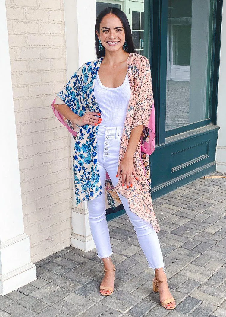 Salta Floral Kimono
