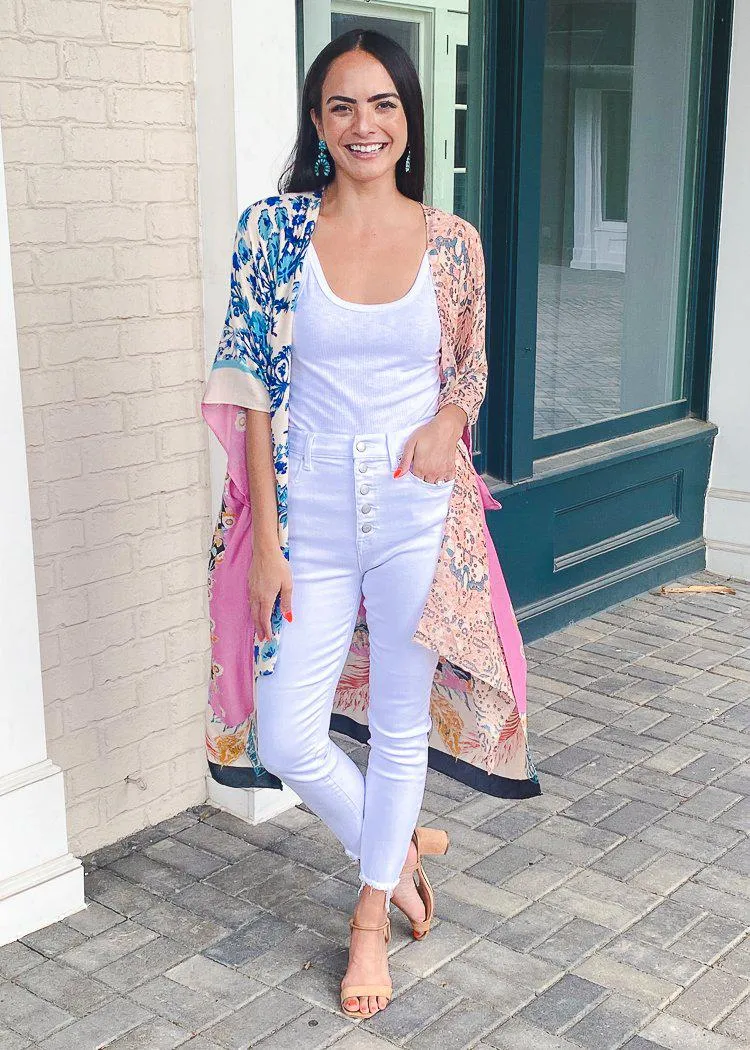 Salta Floral Kimono
