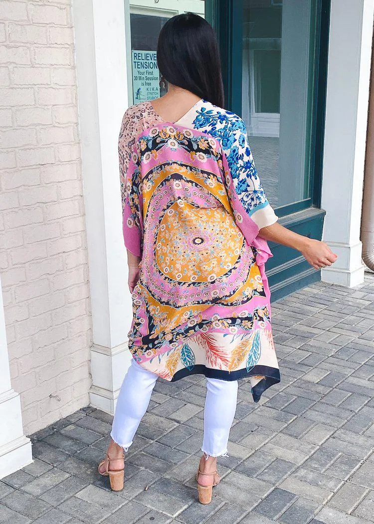 Salta Floral Kimono
