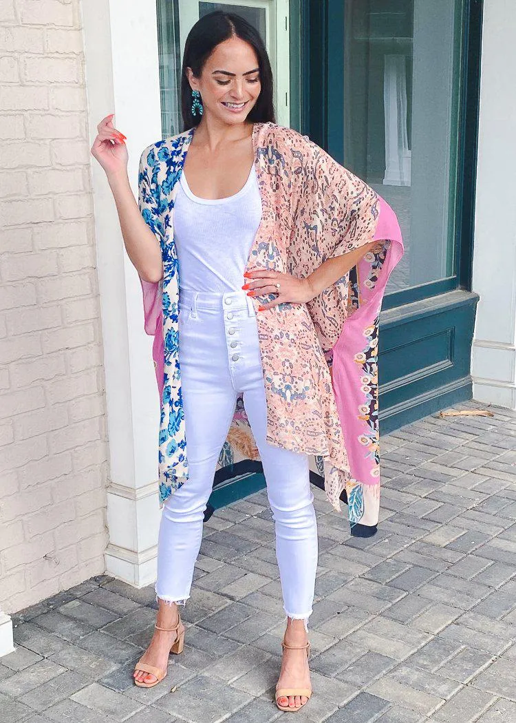 Salta Floral Kimono