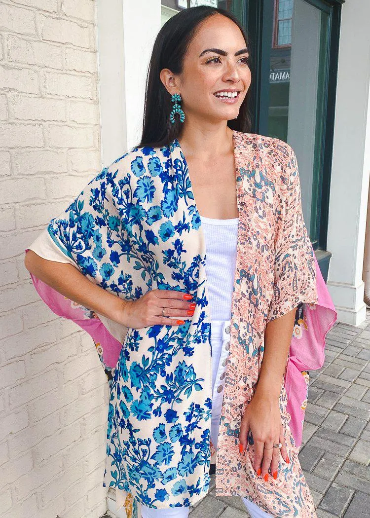 Salta Floral Kimono