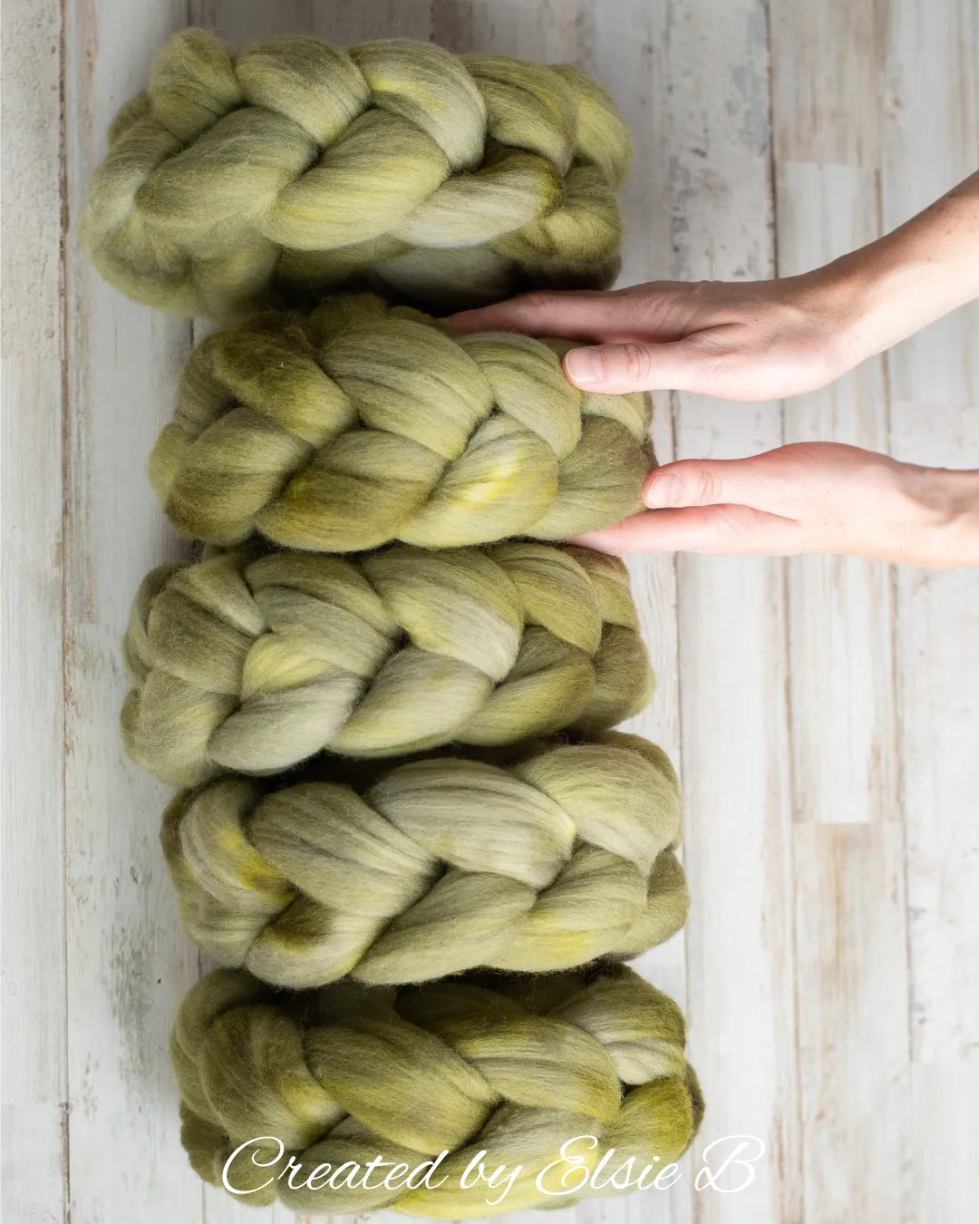 'Spanish Moss' Organic Merino 4 oz