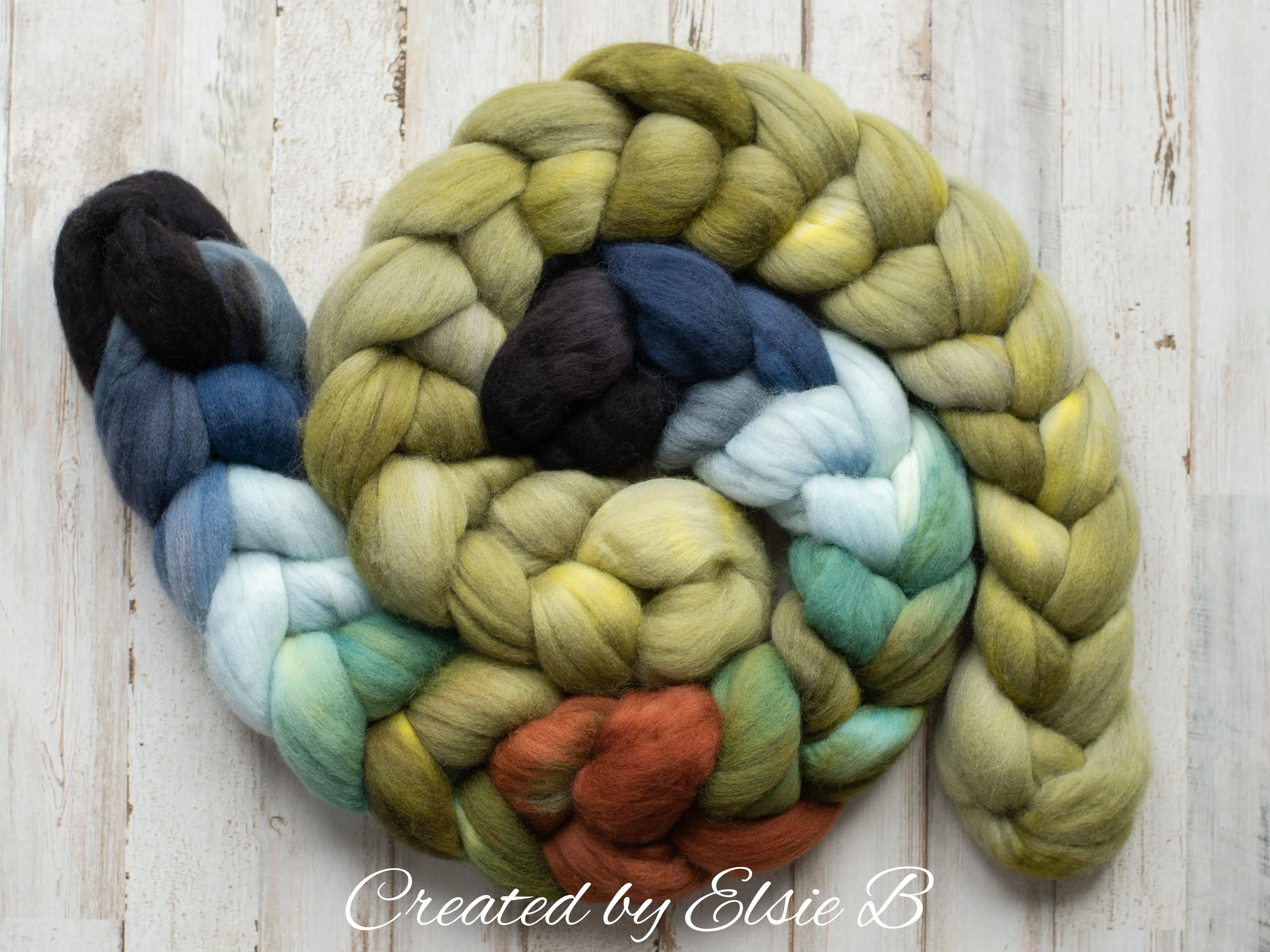 'Spanish Moss' Organic Merino 4 oz