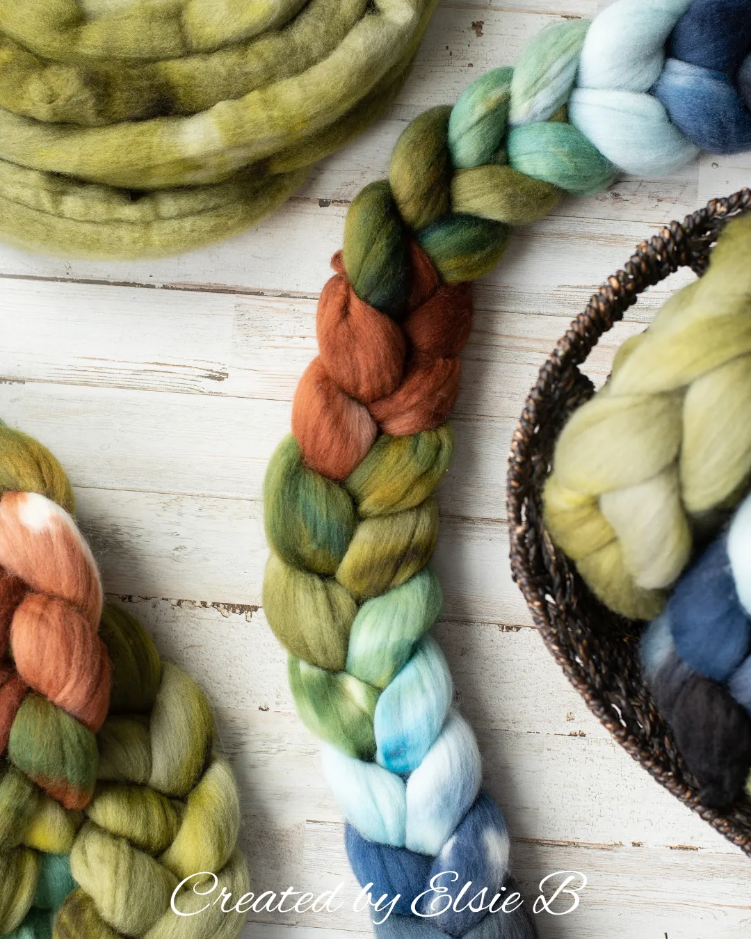 'Spanish Moss' Organic Merino 4 oz