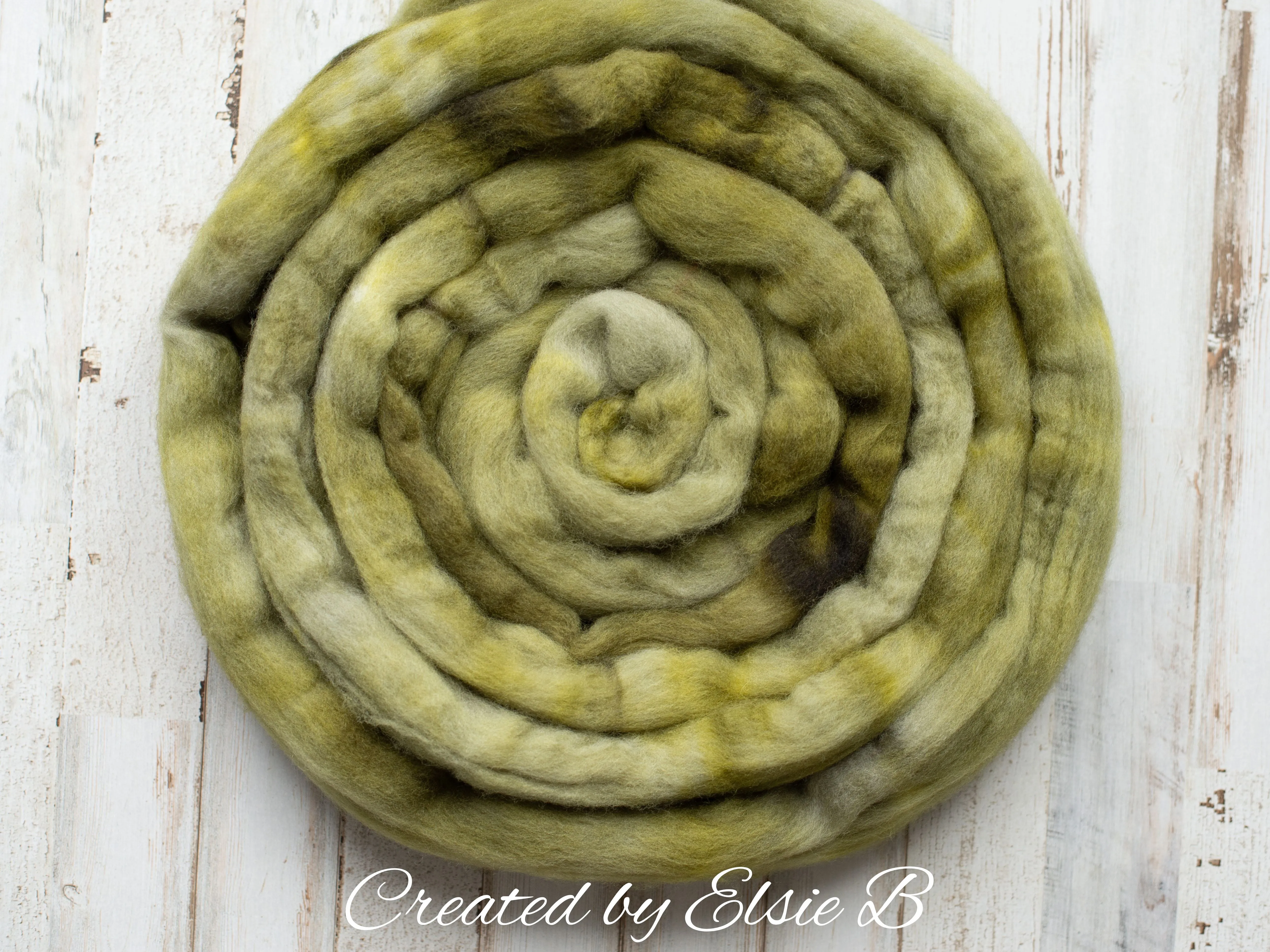 'Spanish Moss' Organic Merino 4 oz