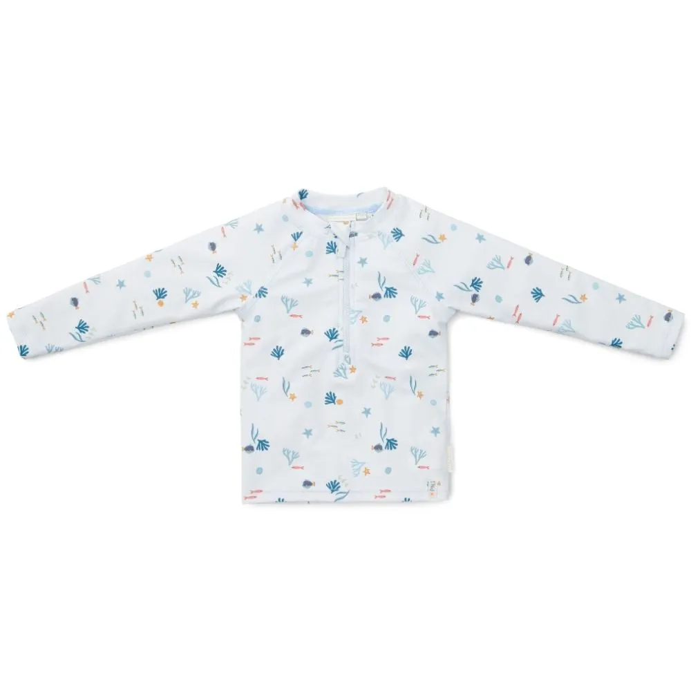Swim T-shirt Long Sleeves Ocean Treasures rash guard