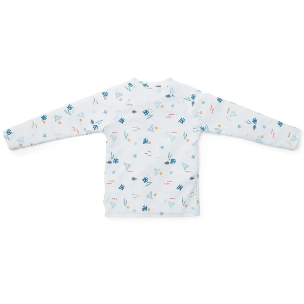 Swim T-shirt Long Sleeves Ocean Treasures rash guard