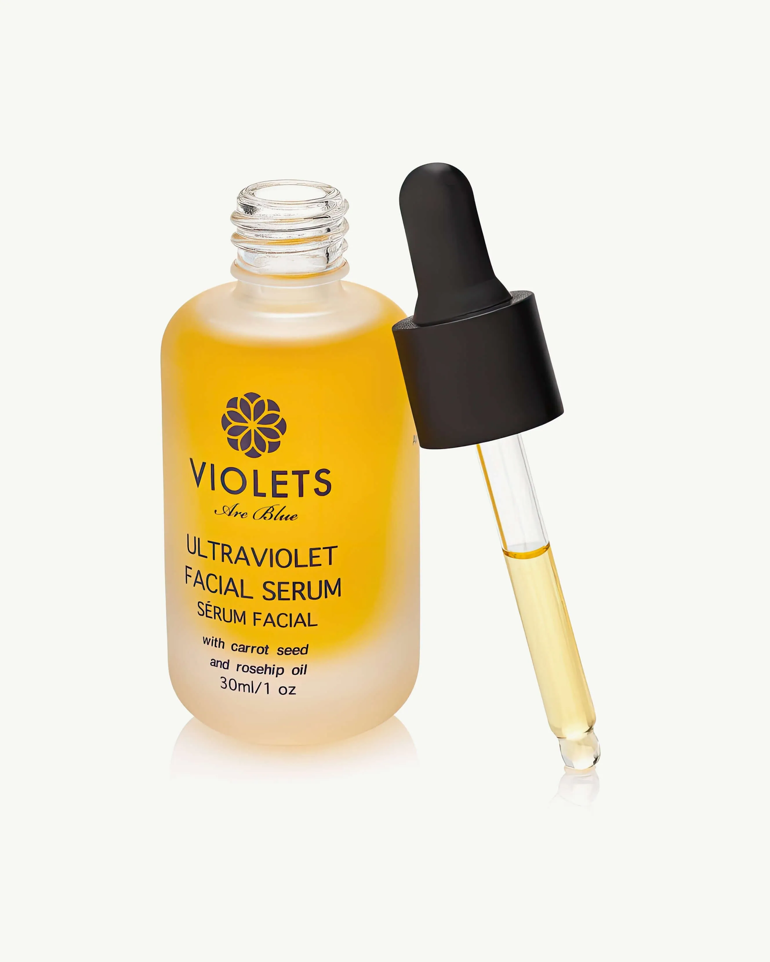 Ultra Violet Facial Serum with Carrot and Rosehip Seed Oils