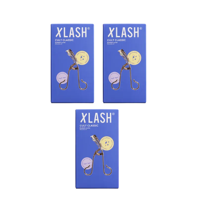 XLASH - Cult Classic Eyelash Curler (Wholesale 3 Pack, RRP $29.95 Each)