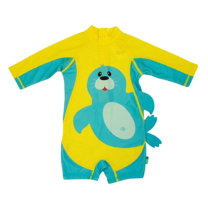 Zoocchini Baby/Toddler One Piece Surf Suit - Seal