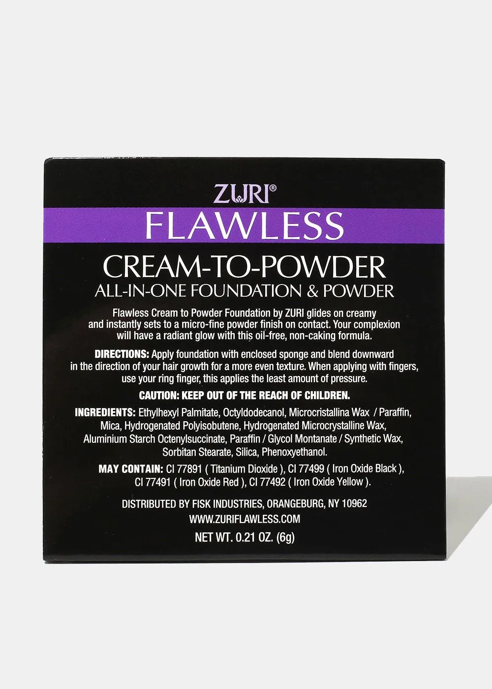 Zuri Cream To Powder Foundation- Cocoa